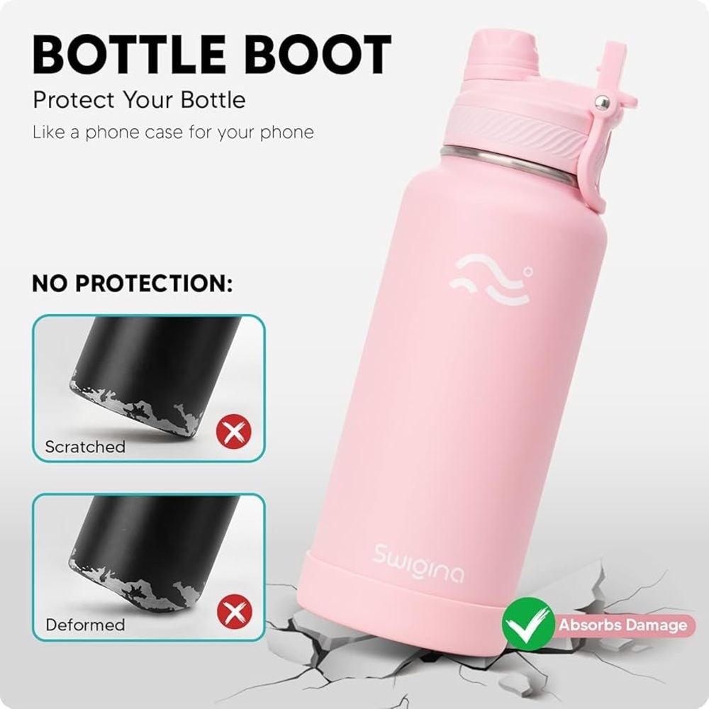 Swigina 32oz Insulated Water Bottle - Picture 5 of 9